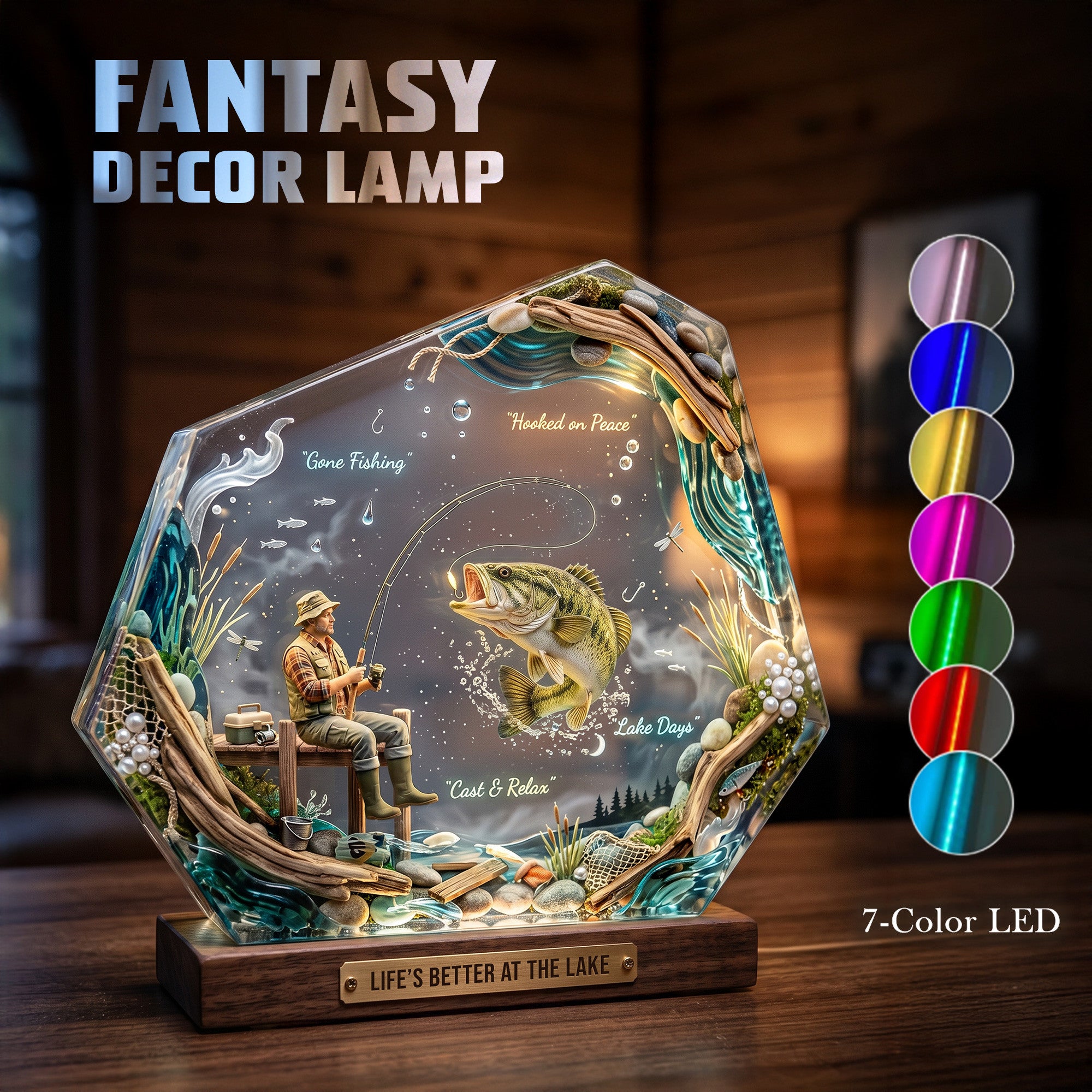 FISH Fantasy Decor Lamp HTTT